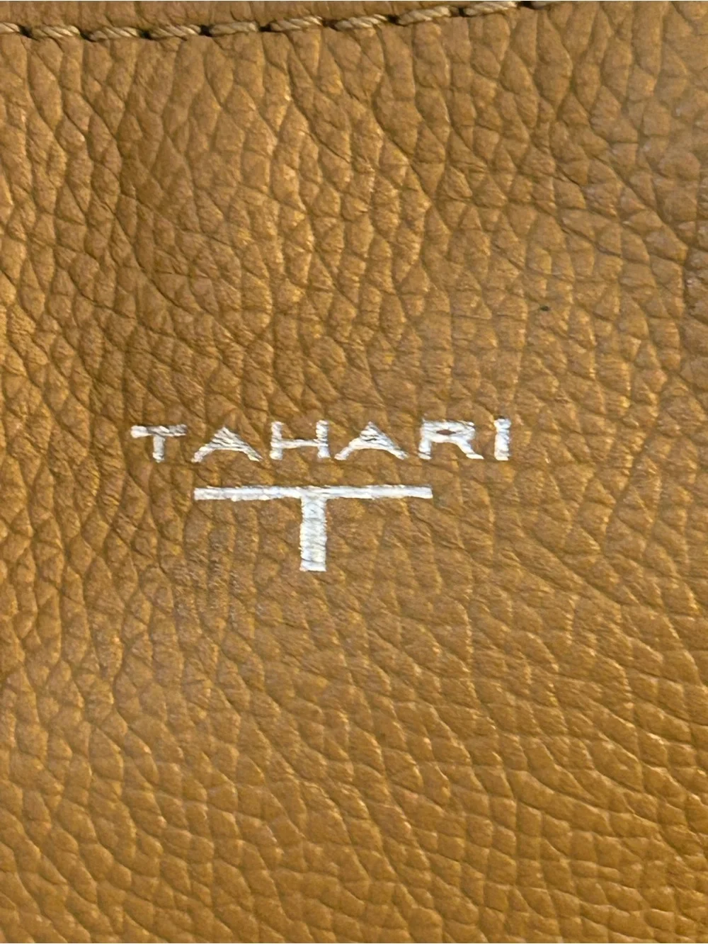 Tahari Pebbled leather hobo-style shoulder bag